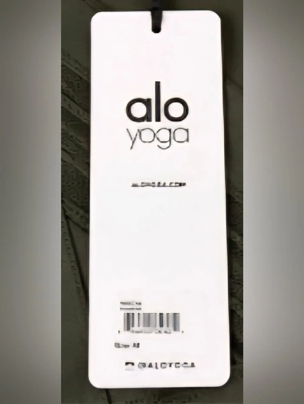 NWT Alo Yoga Ultimate High-Waist Legging Hunter Mesh Glossy Size Medium